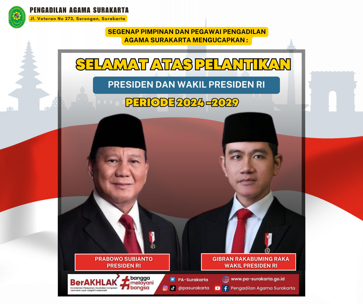 PELANTIKAN PRESIDEN DAN WAKIL PRESIDEN